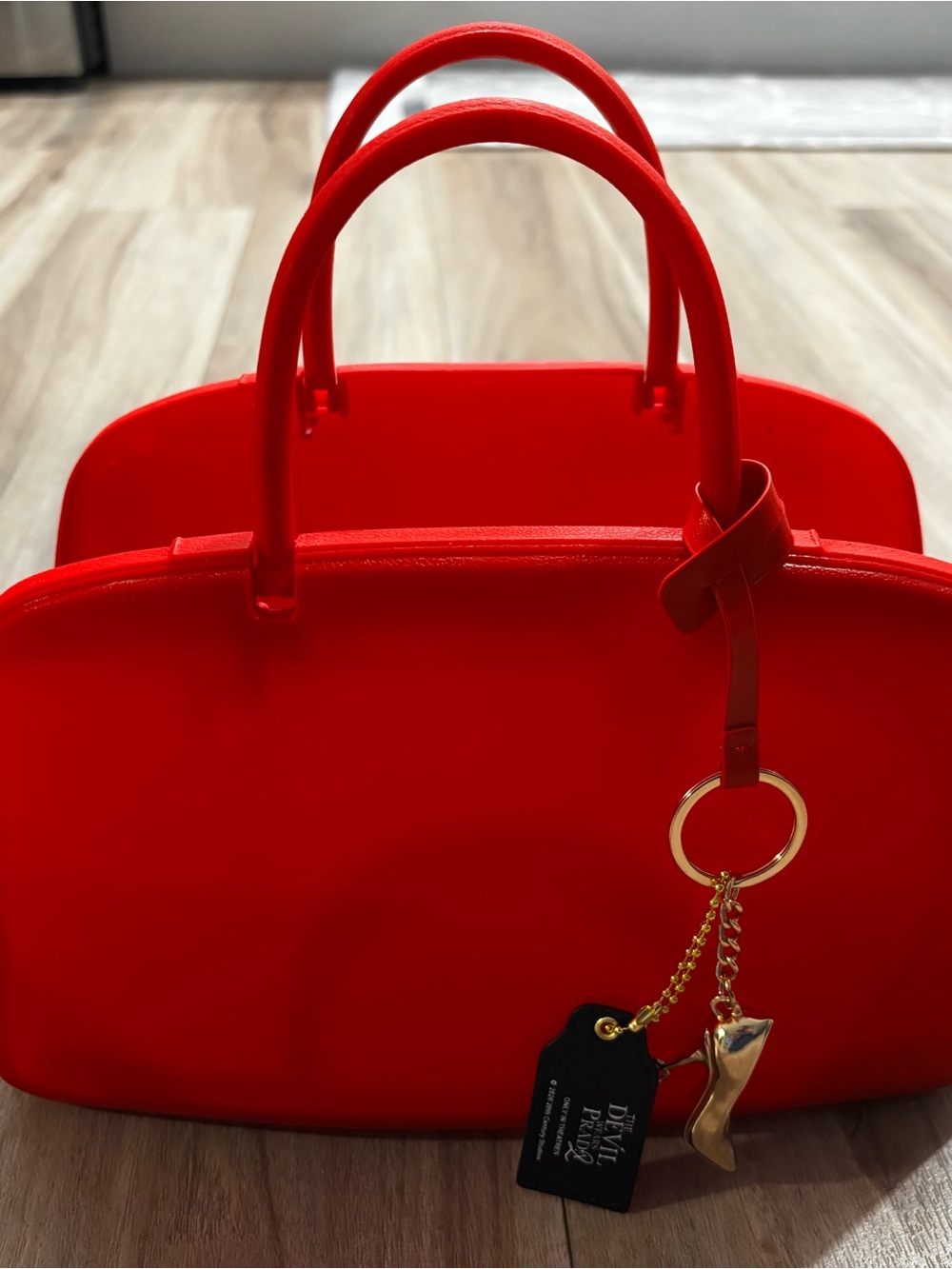 The Devil Wears Prada 2 Purse Handbag Popcorn Bucket With Keychain (Not Used)
